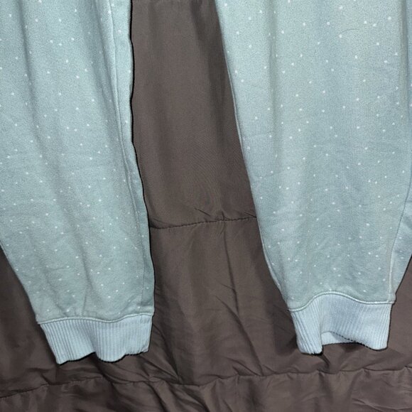 Lauren Conrad LC Sleep Pants Large Pajama Lounge Green Blue Drawstring Comfy - Picture 5 of 5